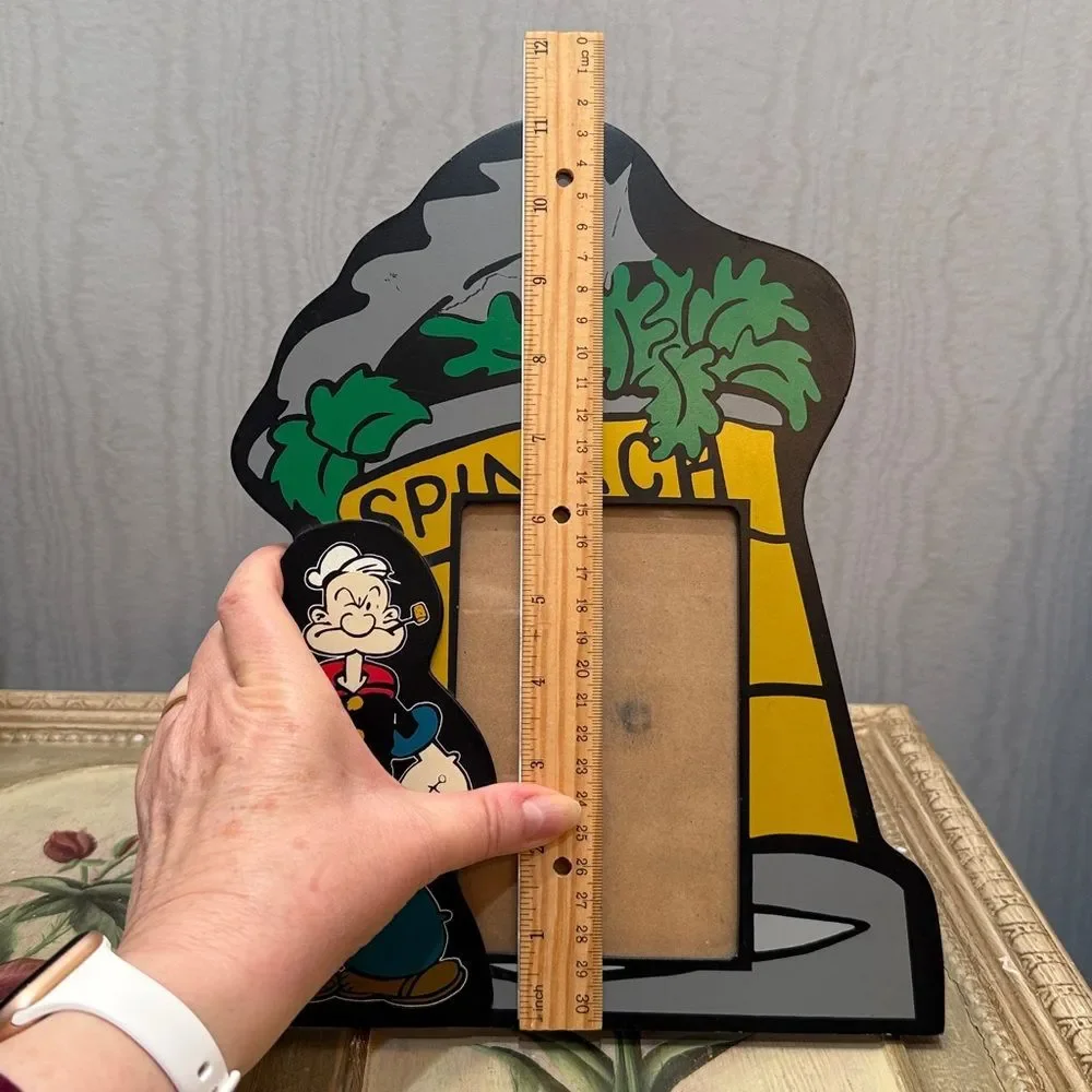 Vintage 1998 Popeye the Sailor Man Spinach Photo Picture Frame